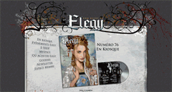 Desktop Screenshot of elegy.fr